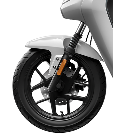 Motorcycle white