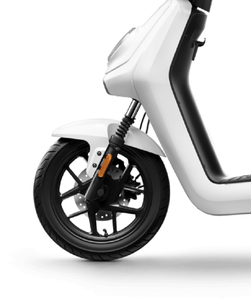 Motorcycle white