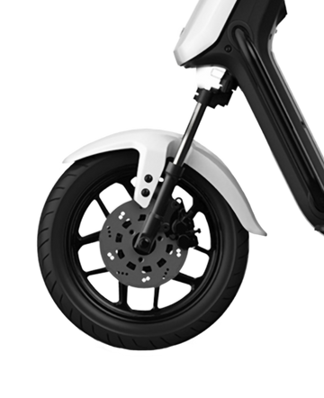 Motorcycle white