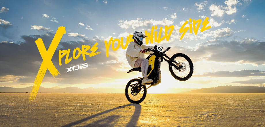 Motorcycle white